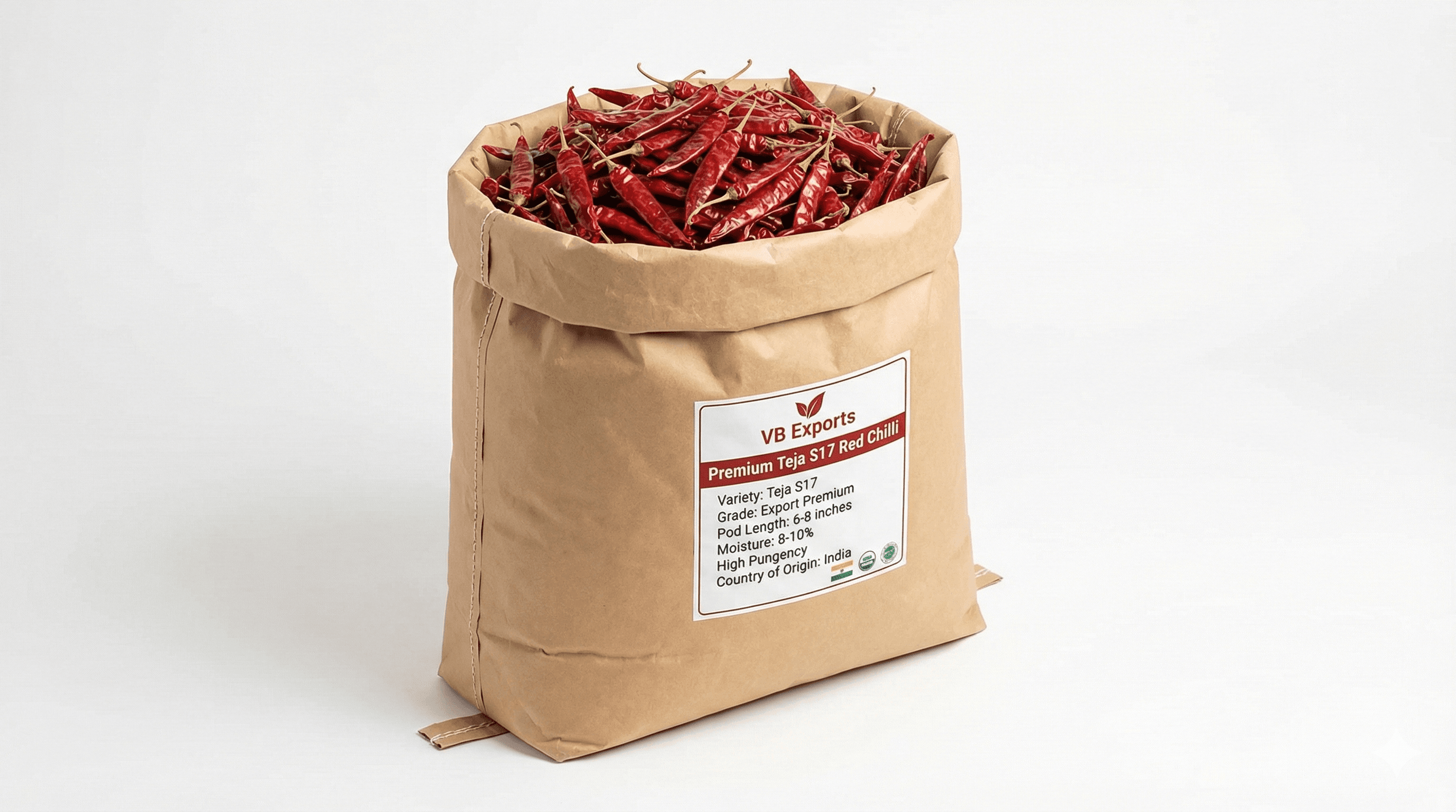 Teja S17 Red Chilli - Indian Spices Export | VB Exports